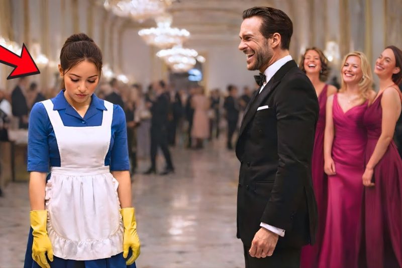 SI BAILAS EL VALS, YO LIMPIO EL SALÓN — RIÓ EL MILLONARIO, PERO LA EMPLEADA BRILLÓ COMO UNA ESTRELLA