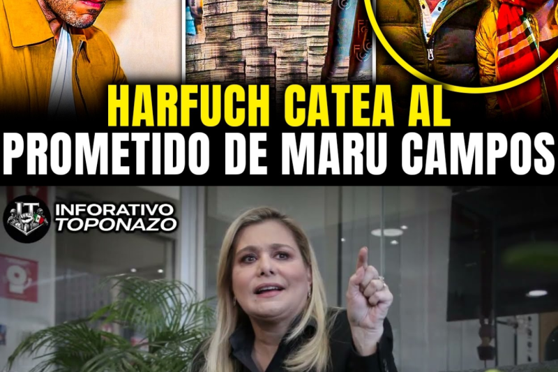 HARFUCH CATEA al PROMETIDO de MARU CAMPOS y DESCUBRE 143 MILLONES en CONTRATOS OCULTOS