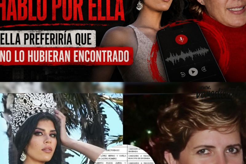 Su celular habló por ella. Ella preferiría que no lo hubieran encontrado