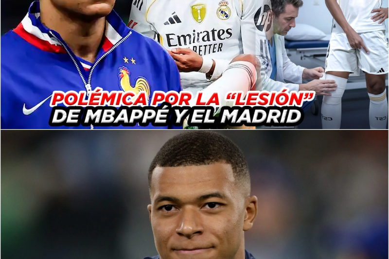 🔥 POLÉMICA SERVIDA: MBAPPÉ “LESIONADO” IGNORA AL MADRID Y APARECE CON FRANCIA 😱