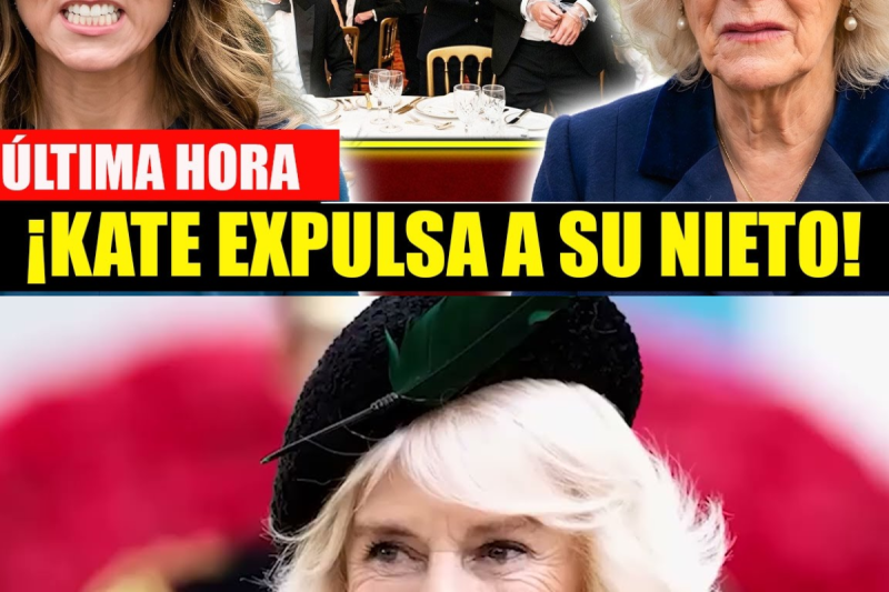 Catherine En El Centro De Atención Tras Momento Con Nieto De Camilla En Banquete De Windsor