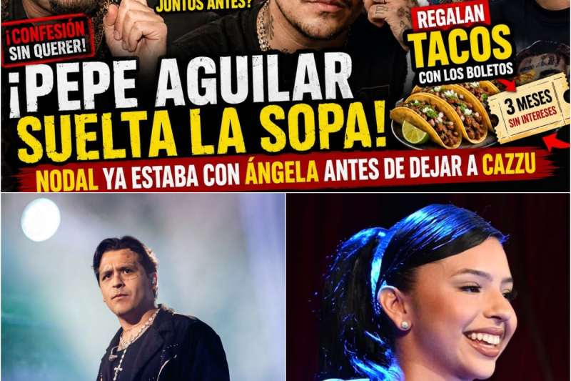 El Desmoronamiento de una Dinastía: Tacos, Engaños y las Confesiones de Pepe Aguilar que Hunden la Carrera de Christian Nodal