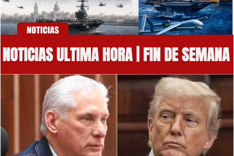 NOTICIAS ULTIMA HORA: DÍAZ-CANEL RESPONDE A TRUMP — “NO HABRÁ RENDICIÓN EN CUBA”