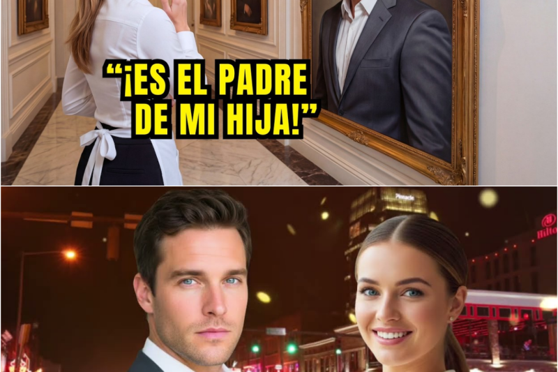 “¿Por qué el padre de mi hija está ahí?” Dijo la sirvienta al ver el RETRATO y quedó paralizada