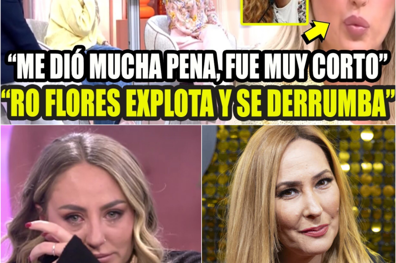 ¡EL DOLOR QUE NO CESA! Rocío Flores Se Derrumba en Directo al Confesar Su Mayor Tragedia Familiar