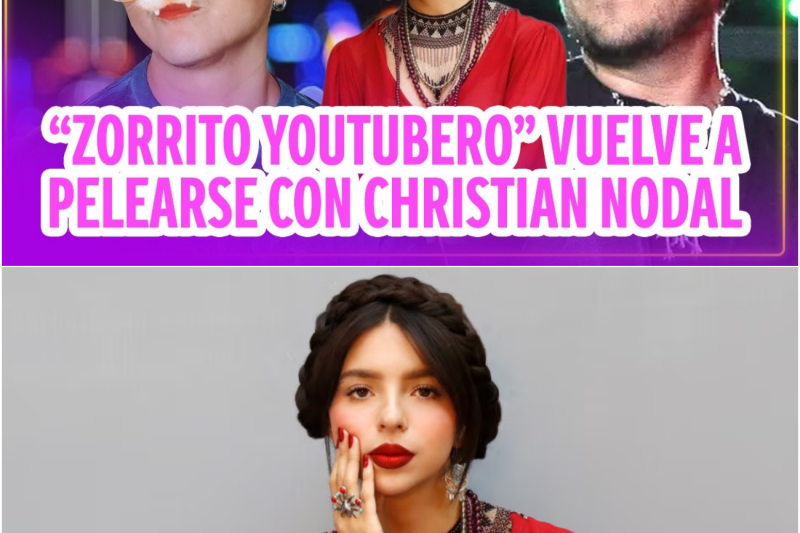 Christian Nodal renace como El Forajido en medio de fuertes ataques de Zorrito Youtubero y crisis familiar