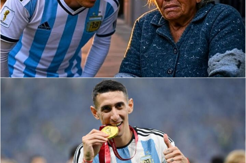 ANGEL DI MARIA encuentra a su madre biológica viviendo en la calle… ¡su reacción es impactante!