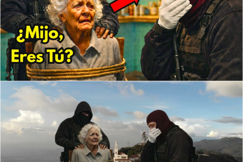 Justo Antes de ser Ejecutada, La Anciana Reconoce a uno de los Narcos…