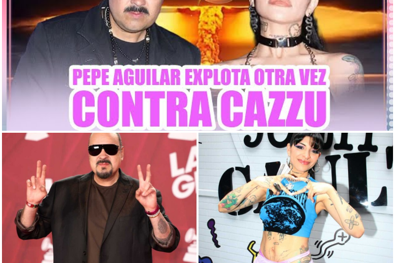 El drástico contraste en la música latina: Pepe Aguilar cancela su gira en Estados Unidos mientras Cazzu rompe récords históricos en California