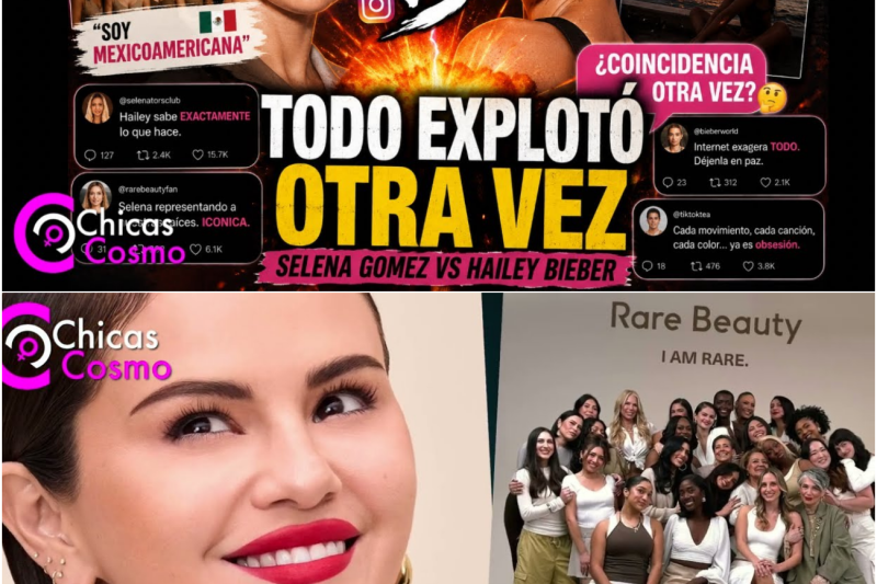 Selena Gomez y Hailey Bieber paralizan el mundo digital tras una nueva y controvertida coincidencia que revive su eterna rivalidad