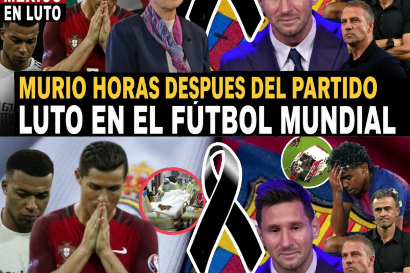 LUTO MUNDIAL: La Desgarradora Despedida de un Joven en el Día de las Madres y la Tragedia que Quebró a una Leyenda del Fútbol en Pleno Partido