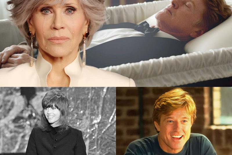 El desgarrador adiós de Jane Fonda a Robert Redford: Lágrimas, un profundo arrepentimiento y el final de una complicidad legendaria en Hollywood