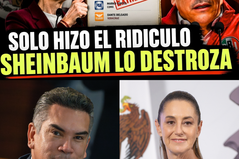 EL ESCUDO DE LA HIPOCRESÍA: EL VIAJE DE “ALITO” A WASHINGTON, LA LISTA NEGRA DE LOS 11 GOBERNADORES DEL PRI Y LA DEMOLEDORA RESPUESTA DE SHEINBAUM