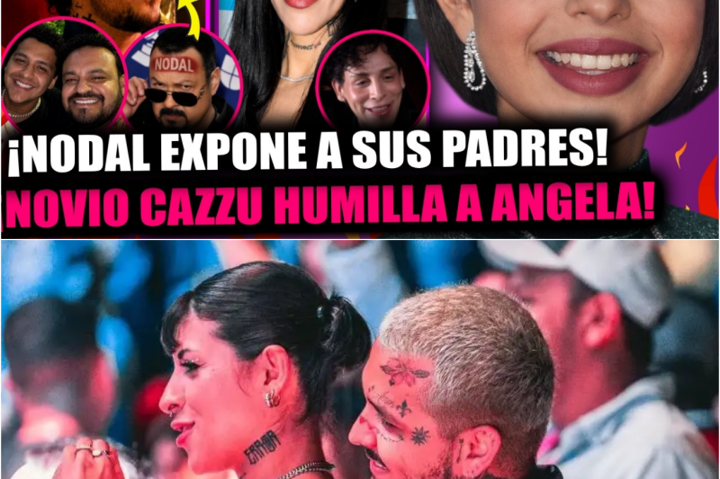 El Hundimiento de Christian Nodal y el Exilio de Ángela Aguilar: Traiciones Familiares, Contratos Ocultos y la Caída de un Imperio Musical