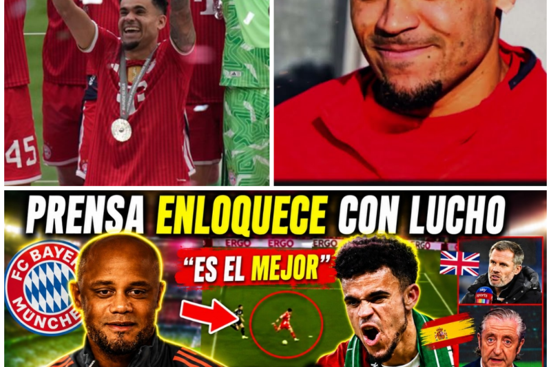 ¡Escándalo y Gloria! Luis Díaz Conquista Alemania, Silencia a Europa y el Robo del Triplete que el Mundo Ignora
