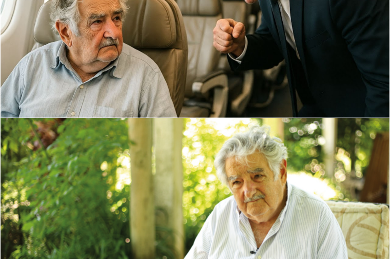 Millonario Humilla a José Mujica por su ropa en primera clase — minutos después, todos los empleados