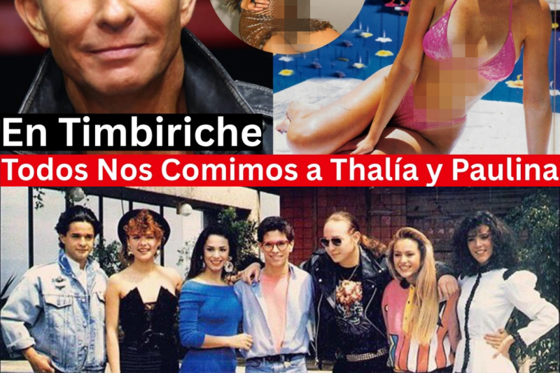 Timbiriche todos sus amores, excesos y amantes
