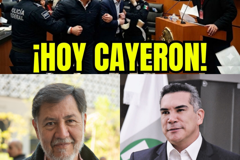 ¡El Escándalo en el Senado que los Medios Ocultaron! Noroña Desenmascara sin Piedad a Alito Moreno y Ricardo Anaya