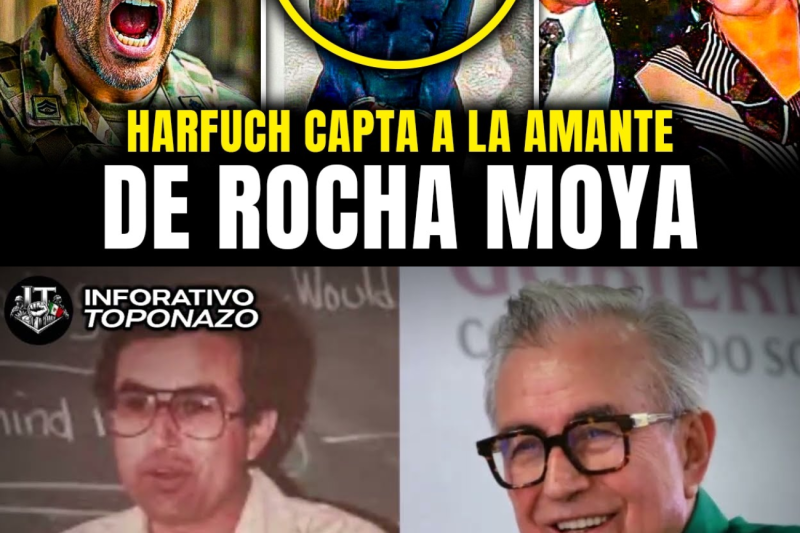 HARFUCH DETIENE y CATEA a la AMANTE de ROCHA MOYA con ARCHIVOS del PACTO NARCO 