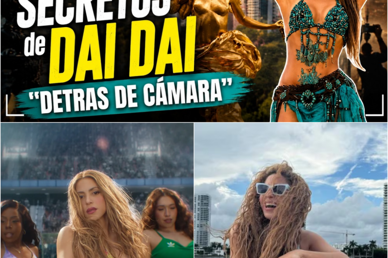 La verdad detrás de “Dai Dai”: Se filtran los secretos de producción, el vestuario hecho a mano y la réplica del Ángel de la Independencia en el videoclip de Shakira