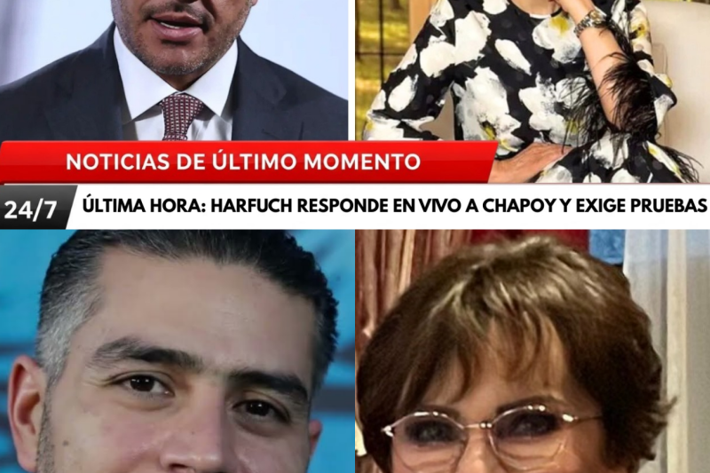 El Choque del Año: Omar García Harfuch Enfrenta a Pati Chapoy en Vivo en una Transmisión Histórica