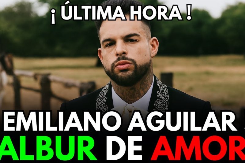 Emiliano Aguilar rinde homenaje a la tradición con su apasionada interpretación de “Albur de amor”