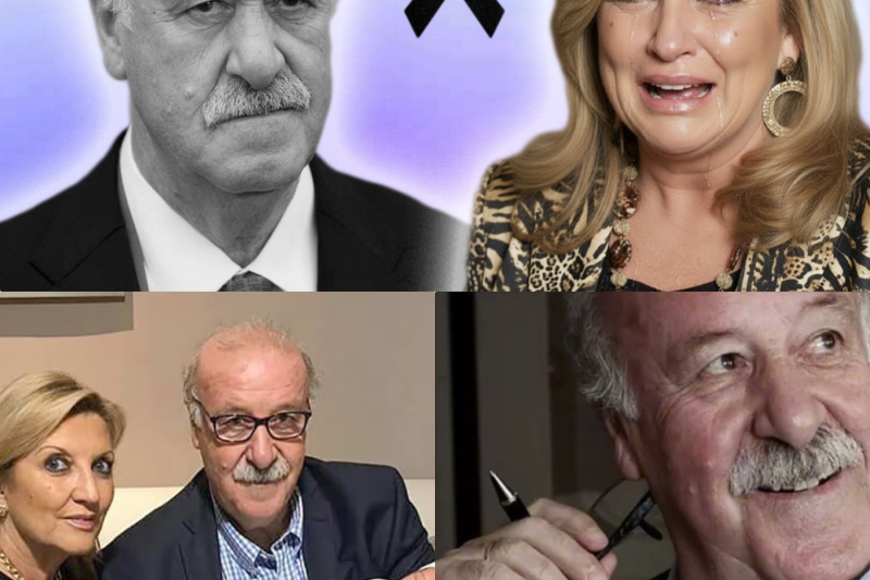 Hace 10 minutos: La tragedia de Vicente del Bosque: su esposa llora y confirma la triste noticia.