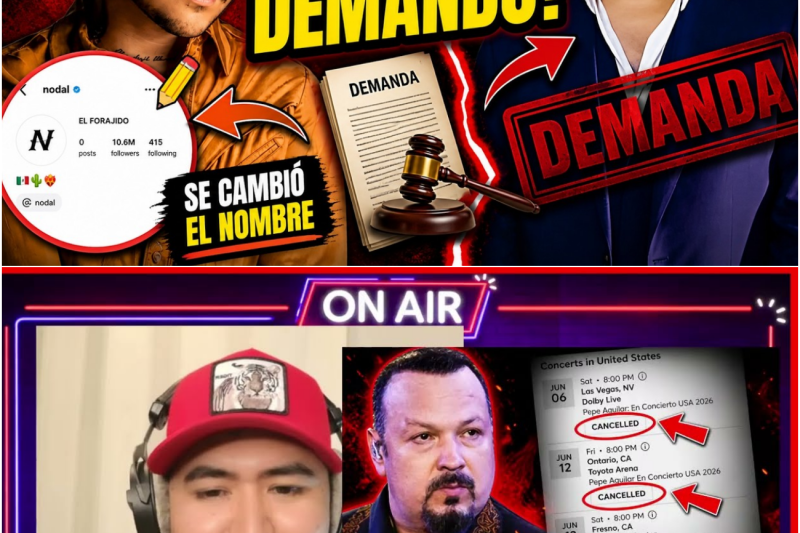 Guerra en la Dinastía: Entre Cancelaciones de Pepe Aguilar y la Batalla Legal de Nodal contra su Padre