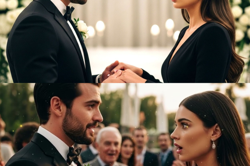 Ella fue a verlo casarse con otra… hasta que él hizo algo inesperado en el altar