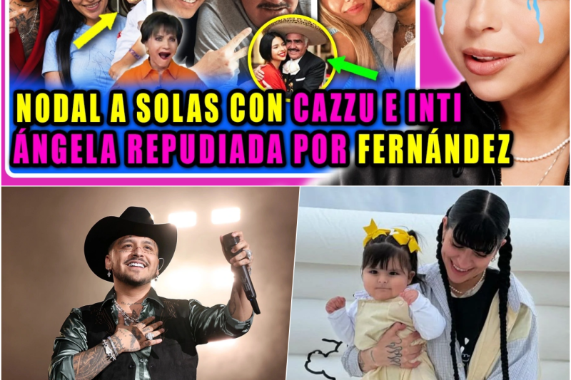 El Drama Familiar que Sacude al Espectáculo: La Verdad Detrás de la Humillación a Ángela Aguilar y el Desesperado Plan de Christian Nodal