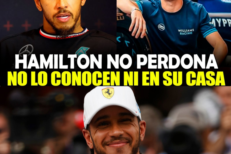 Tormenta en boxes: La frustración de Lewis Hamilton tras ser superado por Franco Colapinto en Bakú y su críptico mensaje a Mercedes