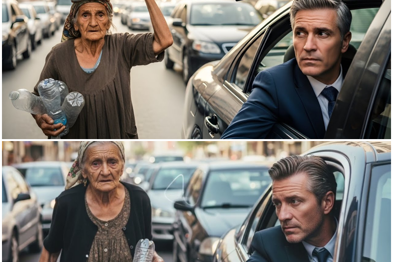 MILLONARIO ENCUENTRA A SU MADRE DE 80 AÑOS VENDIENDO AGUA — SU REACCIÓN CAMBIÓ TODO