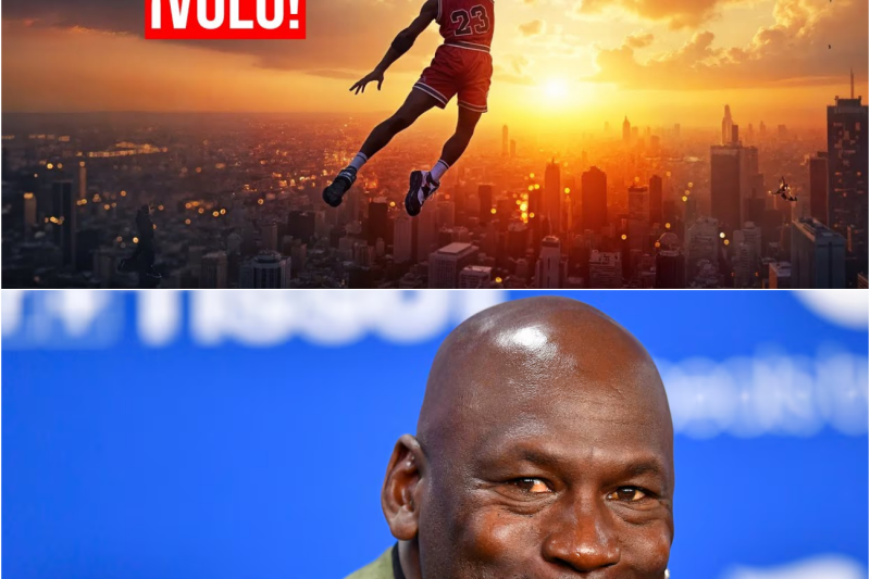 MICHAEL JORDAN SALTÓ MÁS ALTO QUE TODOS Y ATERRIZÓ EN LA CIMA DEL MUNDO.