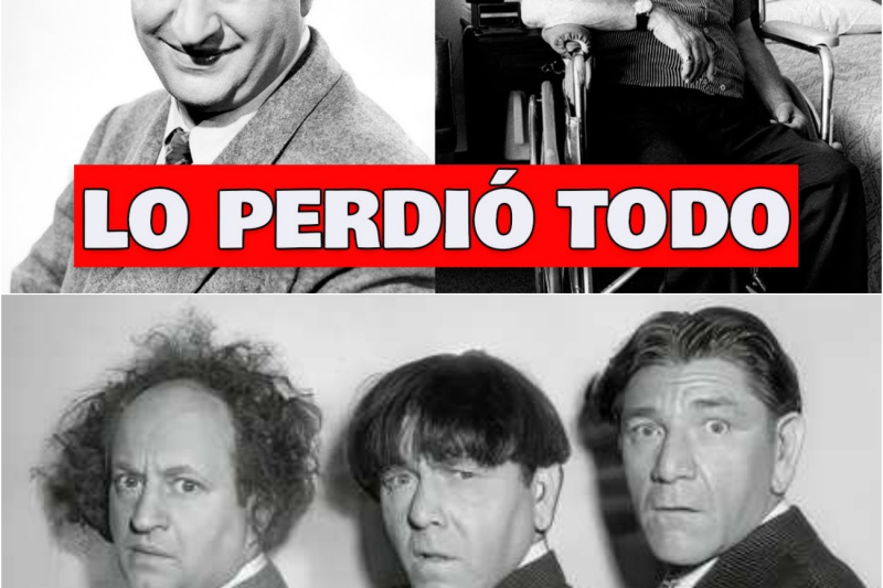 El Trágico Telón de Larry Fine: La Dolorosa Historia de Pérdidas, Excesos y Traiciones Ocultas Detrás de las Risas de “Los Tres Chiflados”