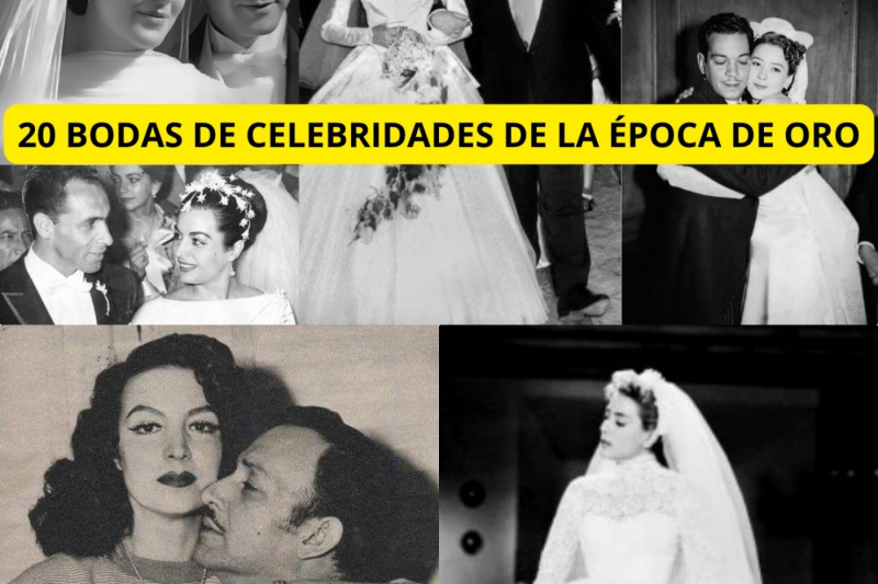 Amores, Tragedias y Escándalos: Los Secretos Ocultos en las Bodas de la Época de Oro del Cine Mexicano