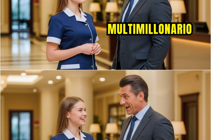 La conserje habló con el Multimillonario Ruso y salvó el trato de millones