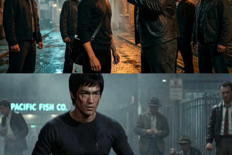Bandits tried to humiliate Bruce Lee, having no idea that he was a brutal fighter