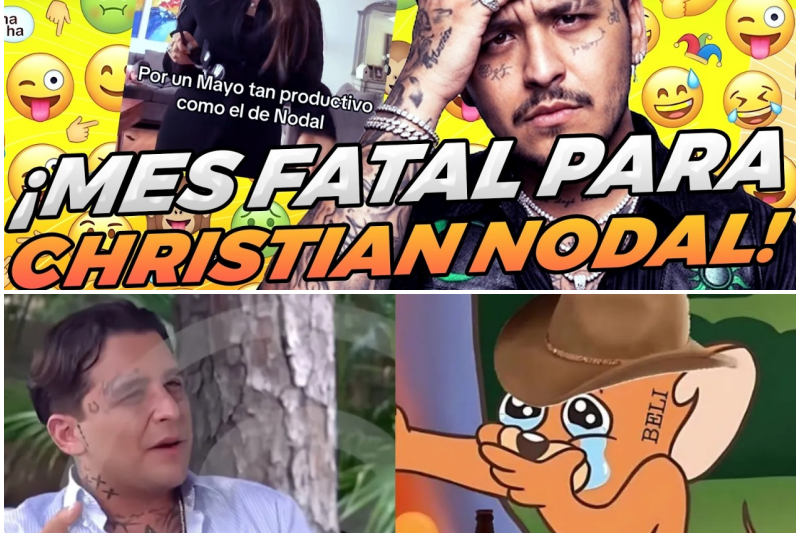 El “Mes Eterno” de Cristian Nodal: Cómo Su Intento de Limpiar Su Imagen Terminó en Burla Mundial Mientras Cazzu Triunfa en Silencio