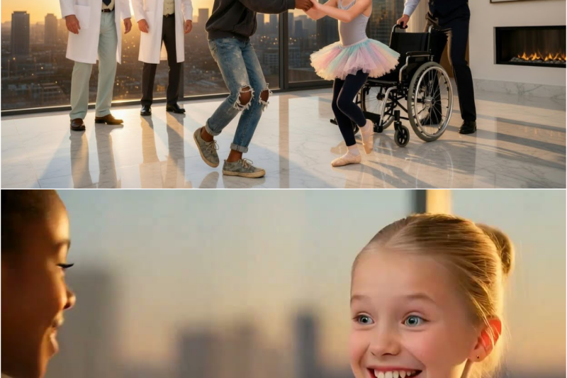 Niña Sin Hogar Enseña a Bailar a una Niña Paralizada… Los Médicos No Podían Creerlo