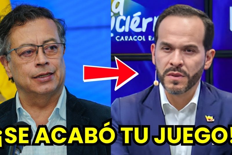 Tensión absoluta en televisión nacional: El demoledor choque verbal entre Gustavo Petro y Abelardo de la Espriella que paralizó al país