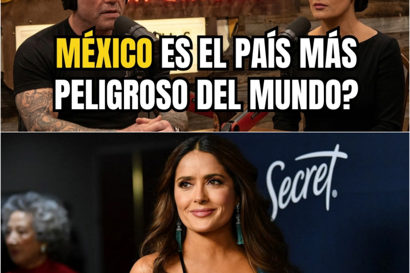 Joe Rogan ATACÓ a México EN VIVO — Salma EXPLOTÓ y lo CALLÓ para SIEMPRE
