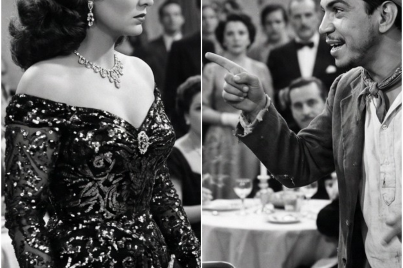 Cantinflas intentó humillar a María Félix en un restaurante Lujoso- Nadie esperaba su respuesta