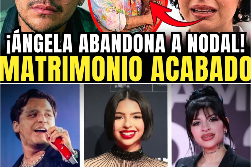 Crónica de una Crisis Terminal: El Abandono de Houston, la Guerra de Contratos y el Colapso del Matrimonio de Nodal y Ángela Aguilar