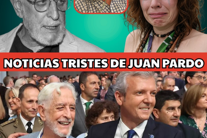 La vida y el triste final de Juan Pardo: su hija lloró y le dijo el último adiós