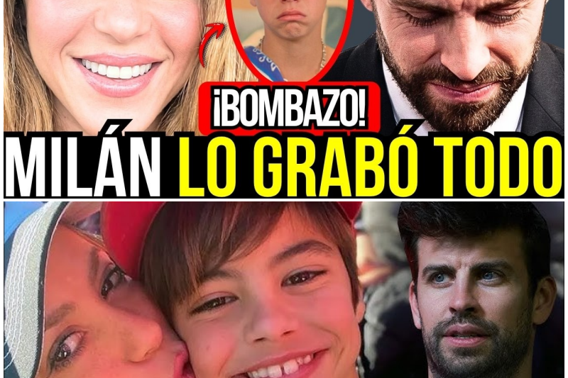 El Sonido de la Lealtad: El Conmovedor Gesto de Milan Frente a la Traición Mediática a Shakira
