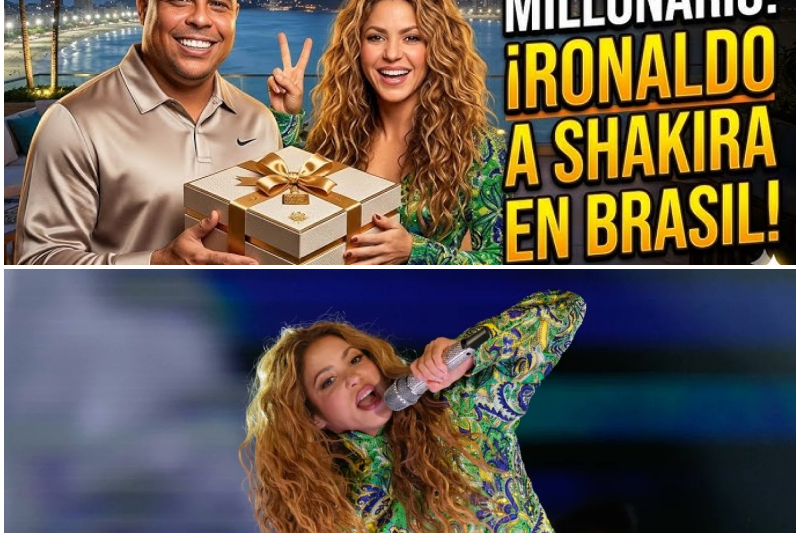 El Conmovedor Regalo de Cristiano Ronaldo que Hizo Llorar a Shakira Tras su Histórico Concierto en Copacabana