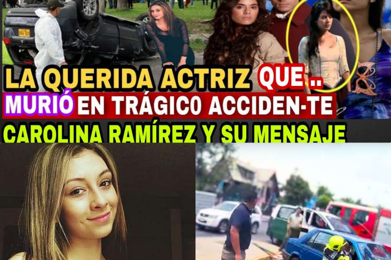 Tragedia en el mundo del espectáculo: Muere la joven actriz Karime Escobar en un fatídico accidente