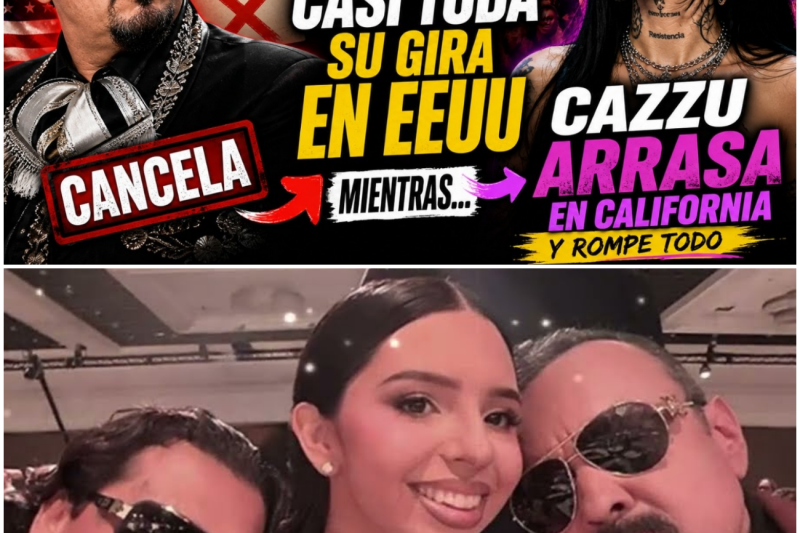 Justicia Poética y Taquillas Vacías: El Brutal Colapso de la Dinastía Aguilar Mientras Cazzu Conquista Estados Unidos