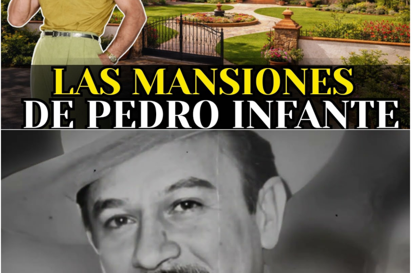 La SORPRENDENTE vida de Pedro Infante y Sus MANSIONES | Herencia, Amores, Desgracias