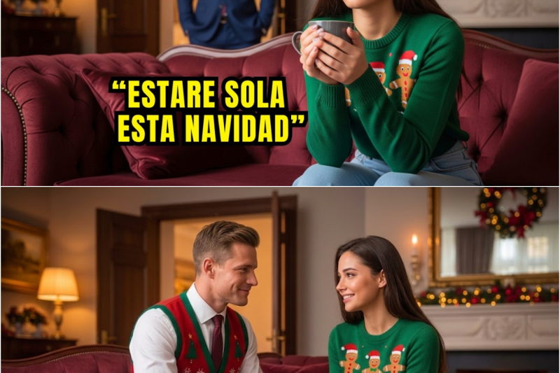 Ella necesitaba una cita para Navidad — Así que su jefe Multimillonario le dijo “Yo seré tu cita”
